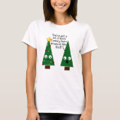 Grappig kersttacky Women's Tshirt (Voorkant)