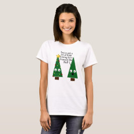 Grappig kersttacky Women's Tshirt