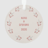 Grappig kersttoiletpapier voor kerstcadeautjes ornament (achterkant)