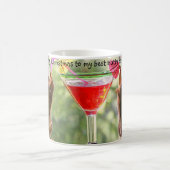 Grappig kerstvierkant-vrienden Mok Gepersonaliseer (Center)