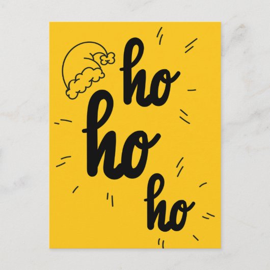 Grappig kerstWenskaart Feestdagenkaart (Voorkant)