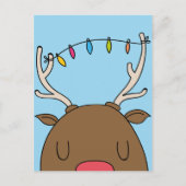 Grappig kerstWenskaart Feestdagenkaart (Voorkant)