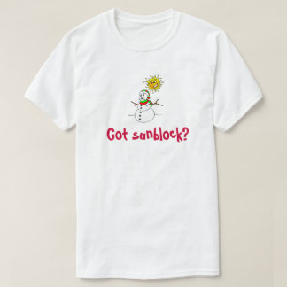 Grappig kerstzomerse Shirten Koel Beach Humoureus T-shirt