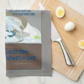 Grappig  Keuken Reizen Ontwerp Theedoek (Quarter Fold)