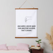 Grappig Keuken Tapijt - Voorouderlijke Koken Wijsh Hangend Wandkleed (Slaapkamer)