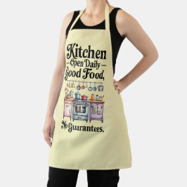 Grappig keukenserie ontwerp #2 schort