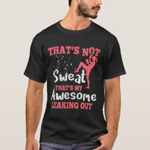 Grappig kick boksen voor vrouwen - dat is geen zwe t-shirt