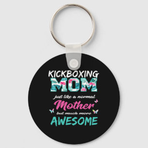 Grappig Kickboksen Moeder T Shirt Sport Moeder Sleutelhanger