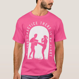 Grappig kickboksen voor een kickbokser t-shirt