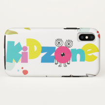 Grappig kidzone Hoesje-Mate Stoere iPhone X Hoesje