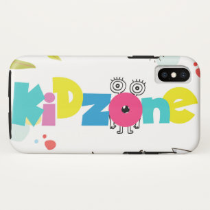 Grappig kidzone Hoesje-Mate Stoere iPhone X Hoesje