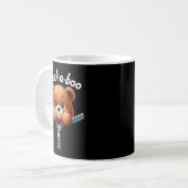 Grappig - Kiekeboe - Beer  Koffiemok (Voorkant links)