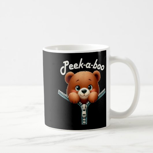 Grappig - Kiekeboe - Beer  Koffiemok (Rechts)