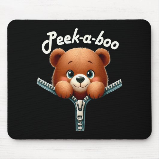 Grappig - Kiekeboe - Beer Muismat (Voorkant)