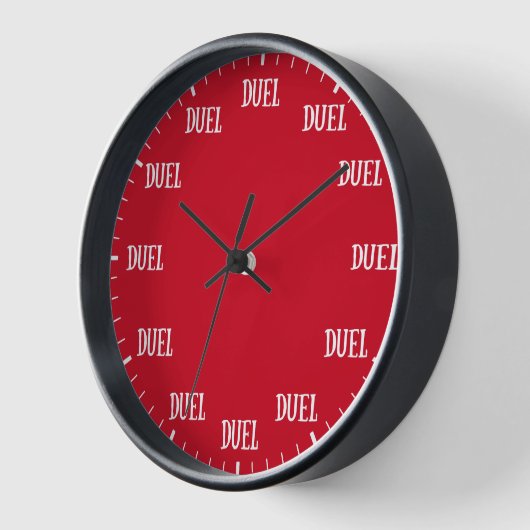 Grappig, kijk naar de tijd: Tijd voor Duel Clock i (Hoek)