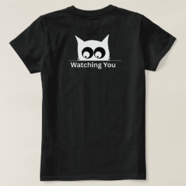 Grappig Kijken Naar Jou Kat Schattig Minimaal T-shirt