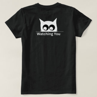 Grappig Kijken Naar Jou Kat Schattig Minimaal T-shirt