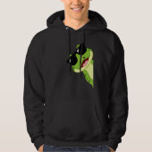 Grappig kikker met zonnebril hoodie (Voorkant)
