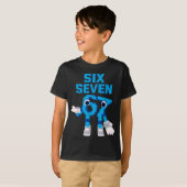 Grappig Kind Meme Zes Zeven 6 7 Italiaans Brainrot T-shirt (Voorkant volledig)