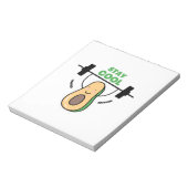 Grappig kinder blijf cool voor school notitieblok (Linkerzijde)