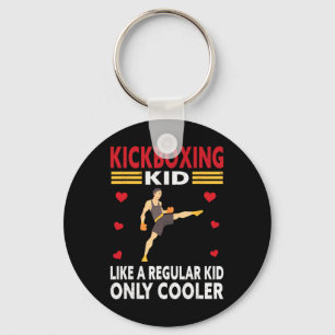 Grappig Kinder Kickbokser Outfit - Bokskind Sleutelhanger