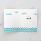 Grappig Kinder Pirate Animals Verjaardagsgroet Kaart (Binnen)