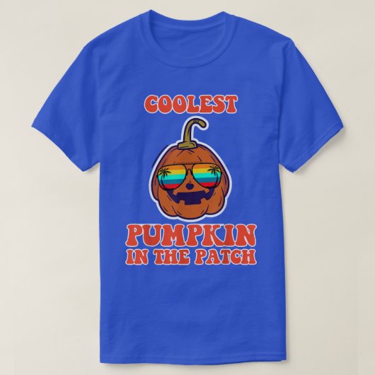 Grappig Kinder pompoen in de pleister T-shirt (Design voorkant)