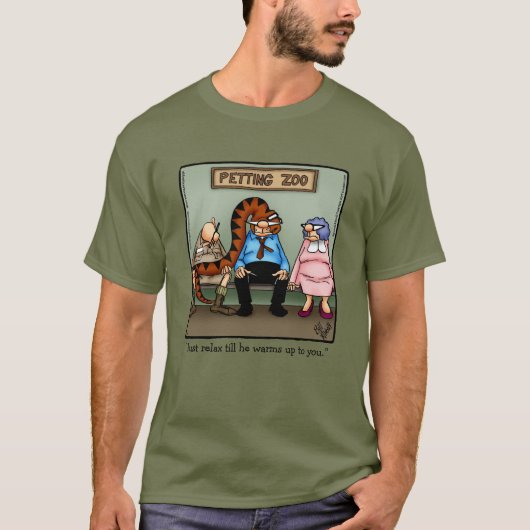 Grappig kinderboerderij Humor T-shirt (Voorkant)