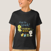 Grappig Kinderen Pasen Jongens T-shirt Chillen met (Voorkant)