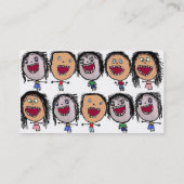 Grappig kindergeneeskundig Visitekaartje (Achterkant)