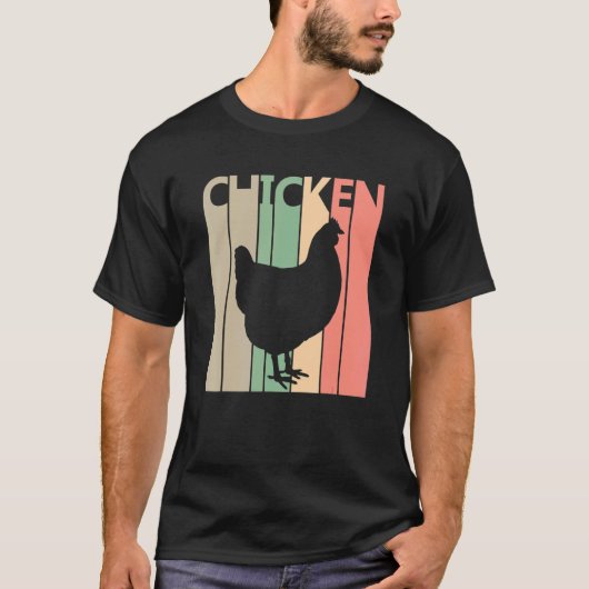 Grappig kip kostuum t-shirt (Voorkant)