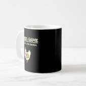 Grappig Kip Spelontwerp Ltd Uni Kip Spel_ Doe Koffiemok (Voorkant links)
