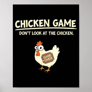 Grappig Kip Spelontwerp Ltd Uni Kip Spel_ Doe Poster