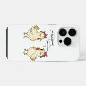 GRAPPIG KIPGESPREK iPhone HOESJE (Achterkant horizontaal)