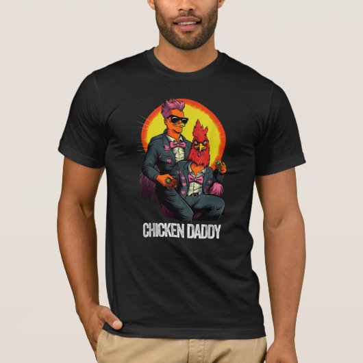 Grappig kippen papa t-shirt  (Voorkant)