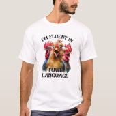 Grappig Kippen T-Shirt (Voorkant)