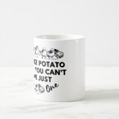 Grappig kippencitaat: Kuikens zijn als aardappelch Koffiemok (Center)