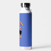 Grappig Kippenfeestje Kip Ontwerp Waterfles (Links)
