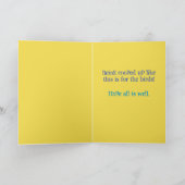 Grappig kippenkoppeling. kaart (Binnen)