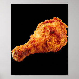 Grappig kippenpoot kostuum voor Halloween Poster