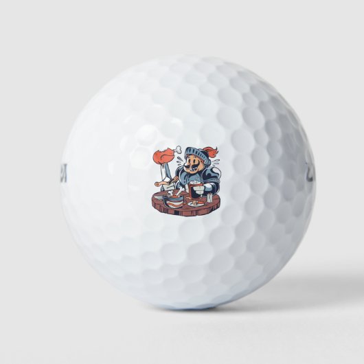 Grappig Kippenvoer Grappenmakerij Golfballen (Voorkant)