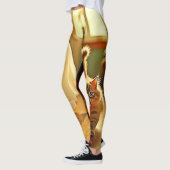 Grappig Kitten Spooky Friend Design Leggings (Links)