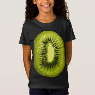 Grappig Kiwi Fruit Vakantie Strand Zwembad Zwemfee T-shirt