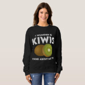 Grappig Kiwi Gezegde Kiwi Kostuum Kiwi's Trui (Voorkant volledig)