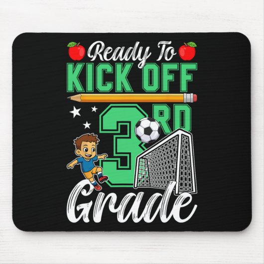 Grappig klaar om 3e klas voetbal te starten Ck naa Muismat (Voorkant)