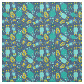 Grappig klein Cartoon monsters jongens patroon Stof (Swatch)