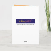 Grappig klein meisje. Je bent zo jong van ver weg Kaart (Achterkant)