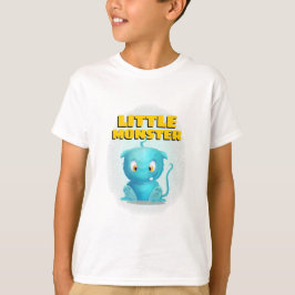 Grappig klein monster t-shirt