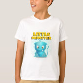 Grappig klein monster t-shirt (Voorkant)