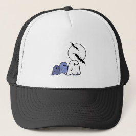 Grappig kleine geesten. Halloween Trucker Pet